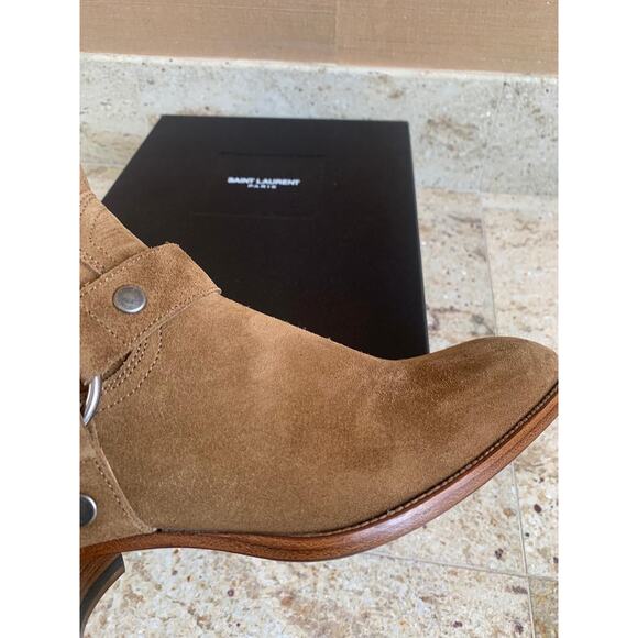 Wyatt Harness Boots in Light Brown main image 16